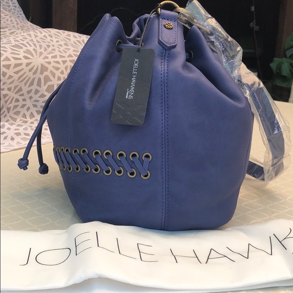 Joelle Hawkins by Treesje Blue Bucket Bag.16260 - Picture 2 of 6